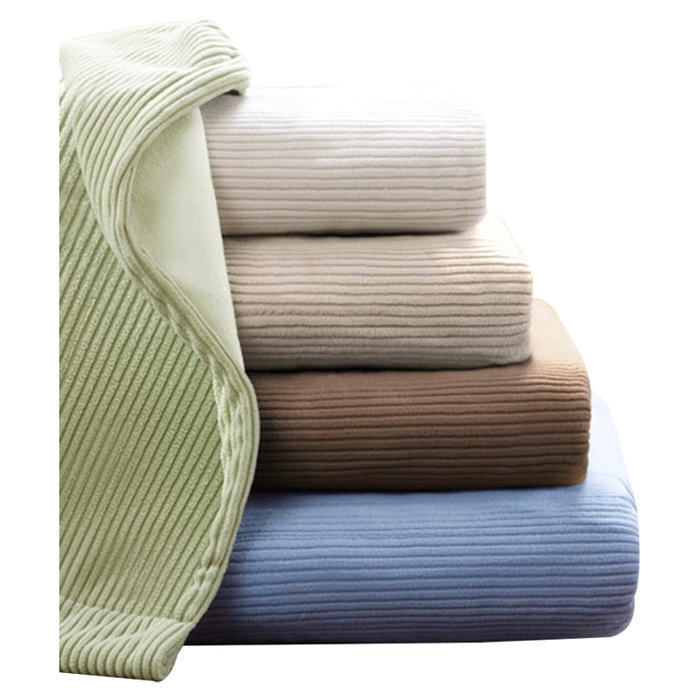 Beautyrest Electric Micro Fleece Heated Blanket & Reviews Wayfair